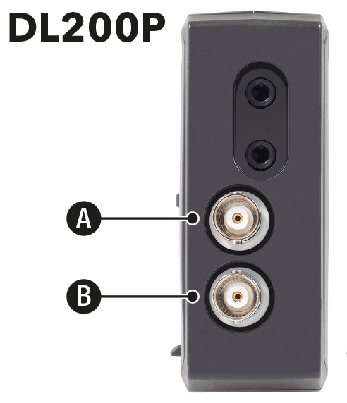 Контактные разъемы логгера Trotec DL200P