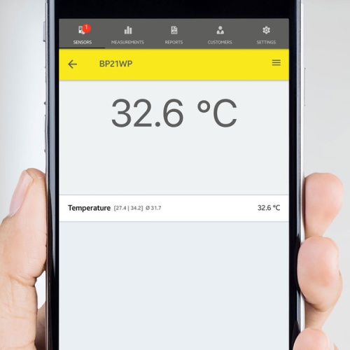 Пирометр TROTEC  BP21WP Bluetooth appSensor фото 10