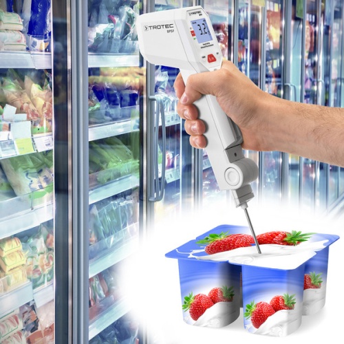 Пирометр Trotec BP5F с проникающим щупом для пищевых продуктов фото 20