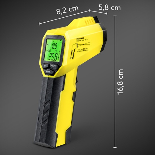 Пирометр TROTEC BP25 с измерением точки росы фото 9